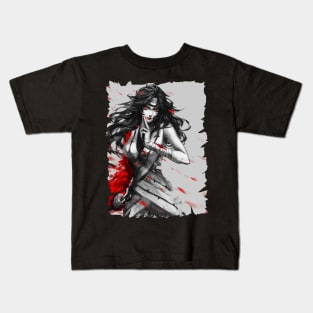 KURENAI YUHI MERCH VTG Kids T-Shirt